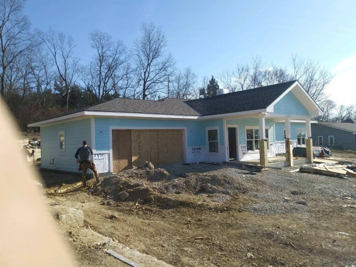A house under construction- Topeka, KS House Painting Services